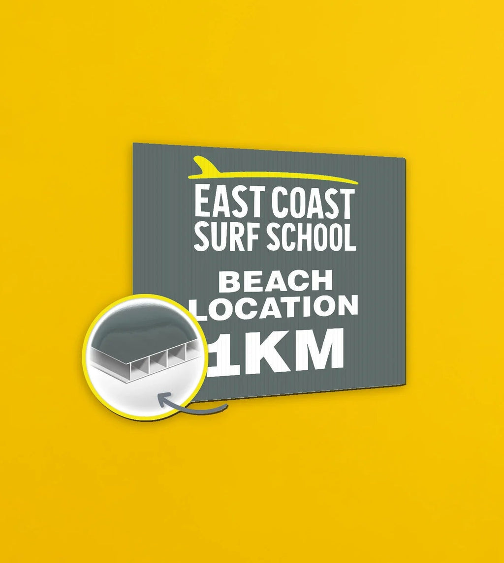 Custom Corrugated Yard Signs Printing – Signs Station & Printing