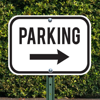 Custom Aluminum Parking Sign - Signs Station & Printing