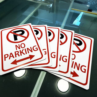 Custom Aluminum Parking Sign - Signs Station & Printing