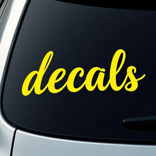 Custom Decals - Signs Station & Printing