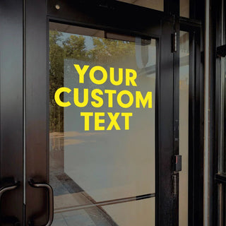 Custom Decals - Signs Station & Printing