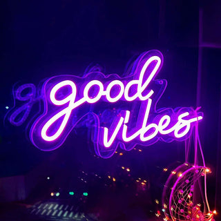 Good Vibes Neon Sign
