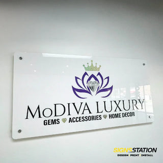 Custom Reception Signs