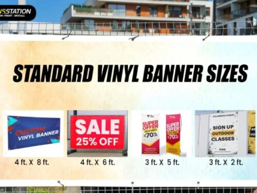 Vinyl Banner Sizes guide